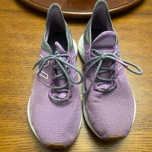 New Balance Purple and Gray Athletic Sneakers